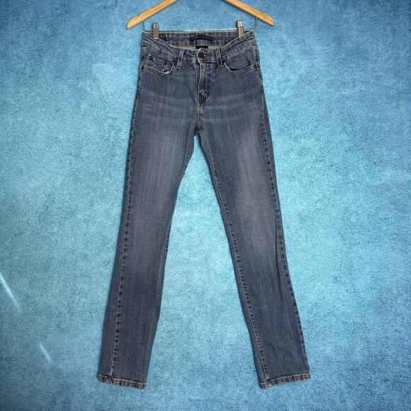 Levis The Original Jean Mid Rise Skinny Women's Size 8M Blue Jeans W26 L30 VTG - Picture 1 of 16